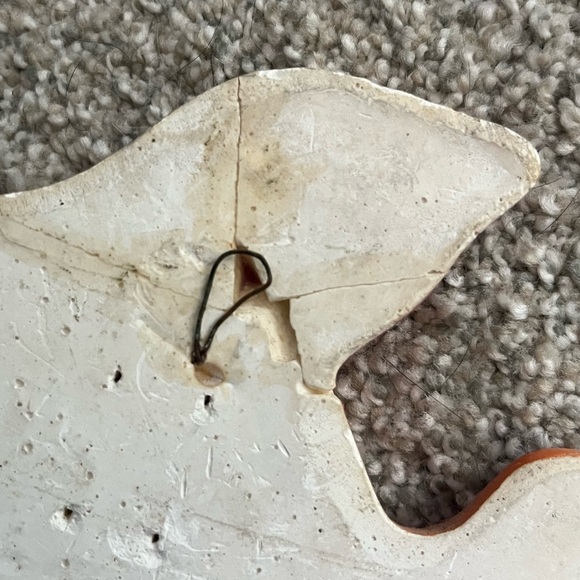 Vintage Chalkware Kitschy Fish wall plaques-set of 4 1960’s - Picture 5 of 6